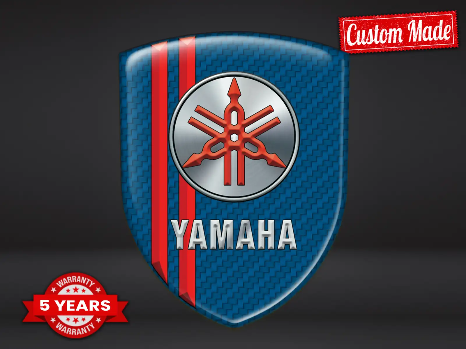 Yamaha Individuelle Auto Abzeichen Modern Haltbar Max Pro Stil